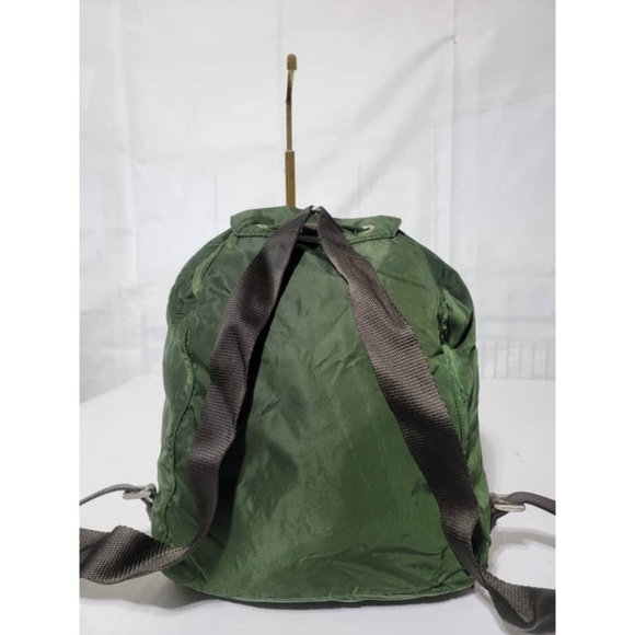 Authentic PRADA Tessuto Backpack Nylon Army Green - Picture 4 of 14
